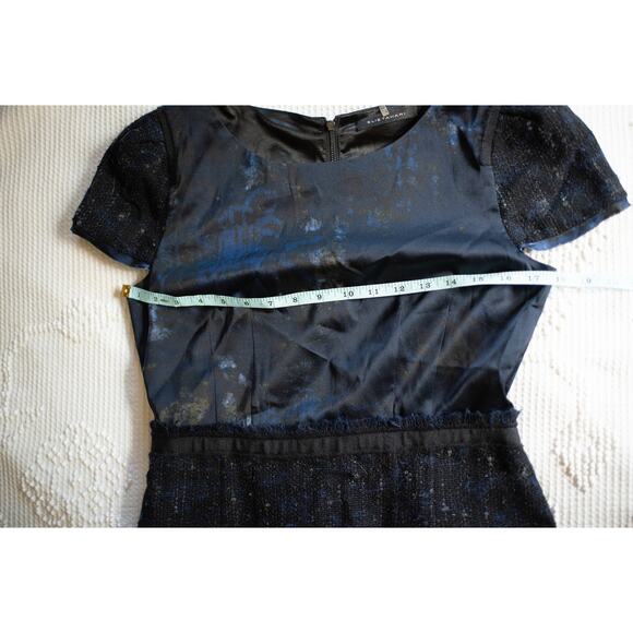 Elie Tahari Dress Silk and Alpaca Wool Size 8 Career Office Wear Cocktail Party - Picture 14 of 16